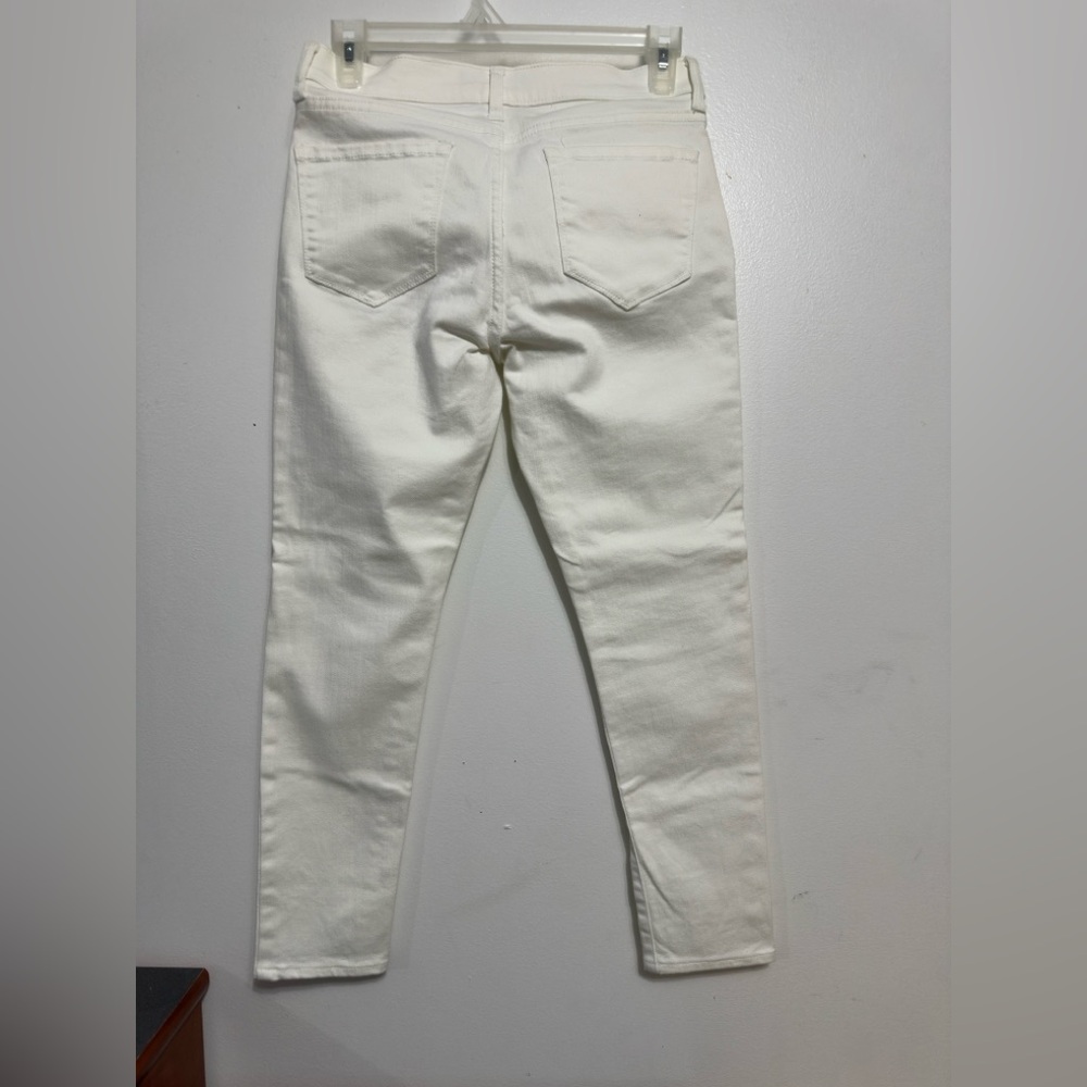 Banana Republic Ivory Skinny Fit Jeans - Picture 3 of 5